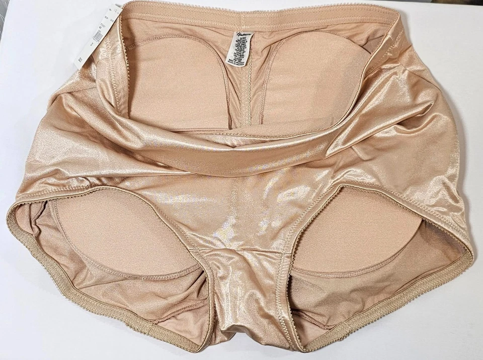 NOVA calcinha feminina acolchoada underscore 3X estilo nude 129-6171 nova com etiquetas - Imagem 3 de 4