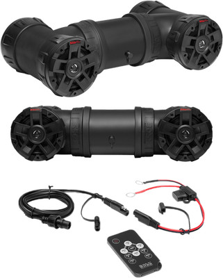 Boss Audio ATV654 6.5in 4-Speaker ATV Tube Bluetooth Waterproof with Tweeters
