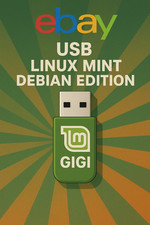 CHIAVETTA USB LINUX MINT LMDE 7 GIGI INSTALLAZIONE FACILE PC VECCHI VELOCE