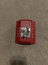 System Sensor SR SpectrAlert Wall-Mount Strobe Red Fire Alarm