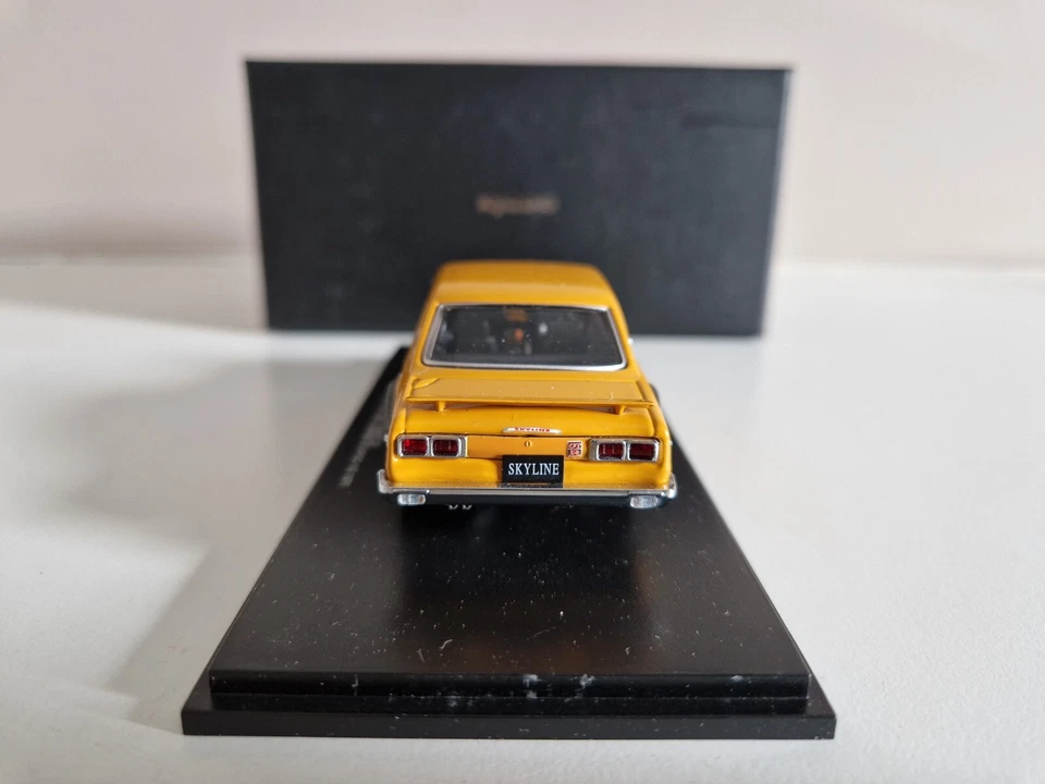 Kyosho 1/43 Nissan Skyline 2000GT-R KPGC10 - Arancione - 1971 - 05516P - Immagine 4 di 4