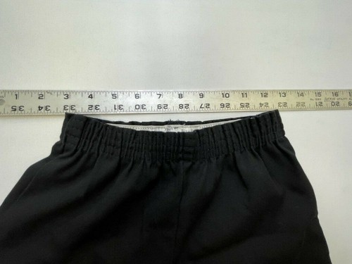 Kids Black Gym Shorts Augusta Sportswear Size Medium Waist 18 to 25 made in USA - Picture 5 of 9
