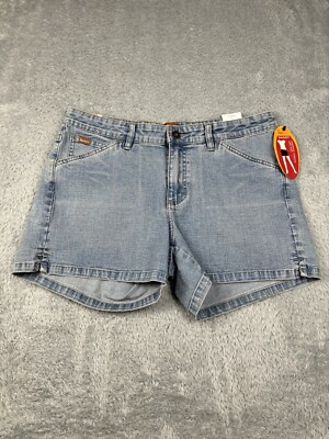 Lee Jean Shorts Women's Size 9/10 One True Fit Denim Blue NEW