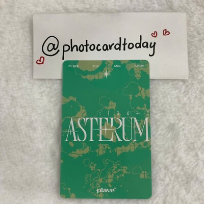 PLAVE - “ASTERUM 134-1” ALBUM PHOTOCARD MINI CD POCA ALBUM