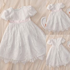 Abito bianco bambino nuovo per battesimo vestito principessa matrimonio battesimo bambini vestiti