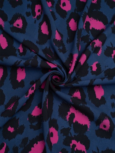 EcoVero Viscose Challis Fabric - Minerva Exclusive Animal Glow - POD - per metre - 第 6/7 張圖片