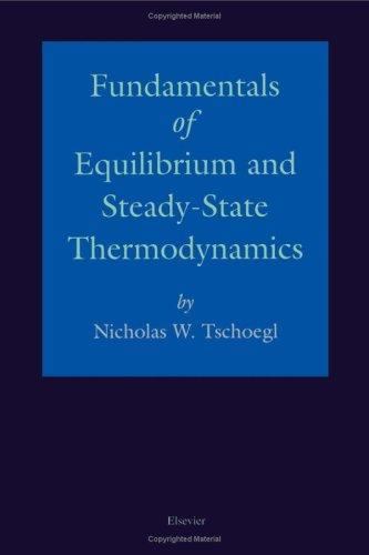 Fundamentals of Equilibrium and Steady-State Thermodynamics Tschoegl Hardback