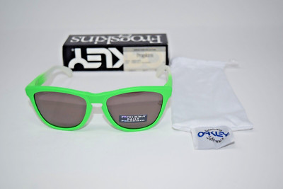 Brand New Oakley Frogskins Green Fade with Prizm Daily Polar OO9013-99 Olympics