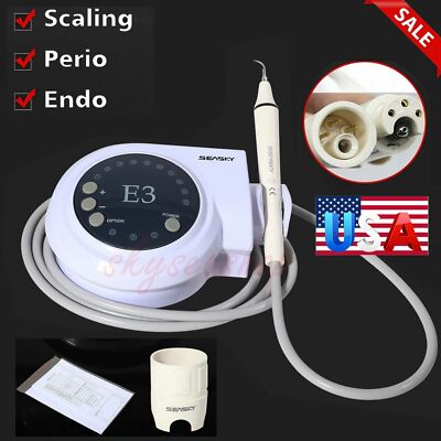 For SKYSEA Dental Ultrasonic Piezo Scaler with 5*Tips 110/220V fit Cavitron