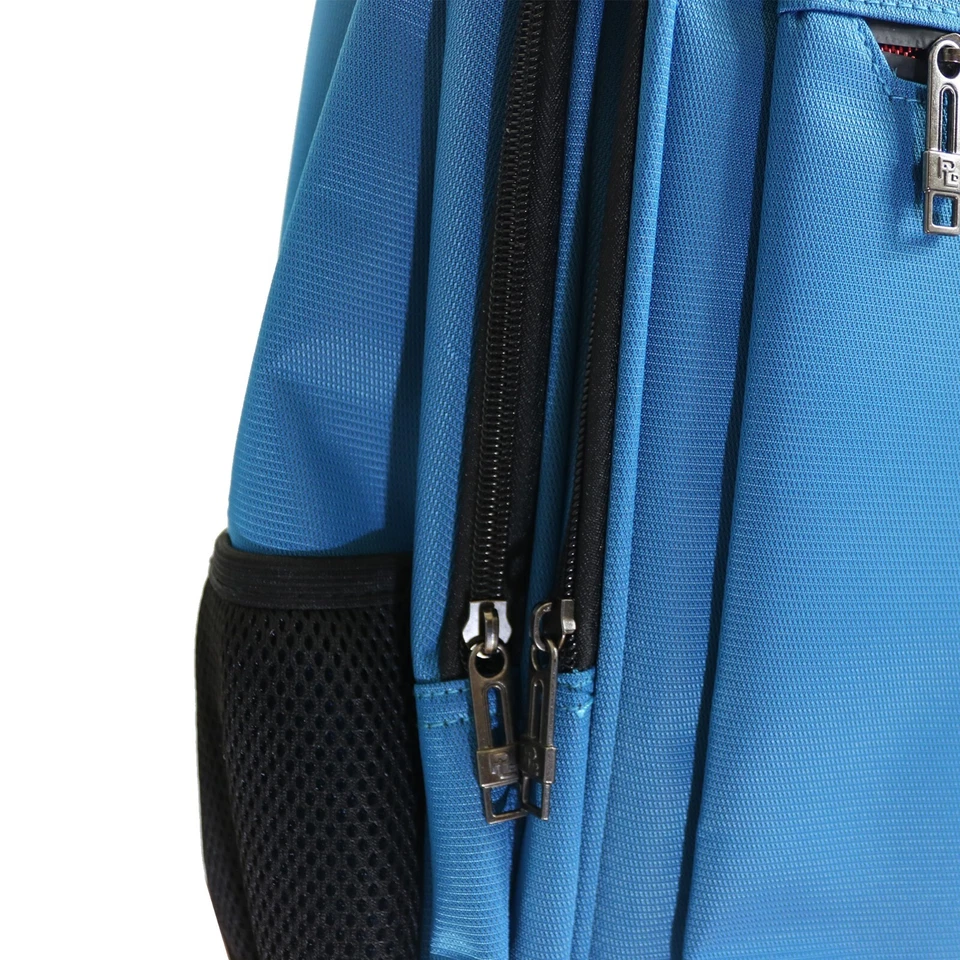 Mochila acolchada para computadora portátil con múltiples compartimentos de 17 pulgadas, resistente al agua, escuela de viaje Foto 2 de 3