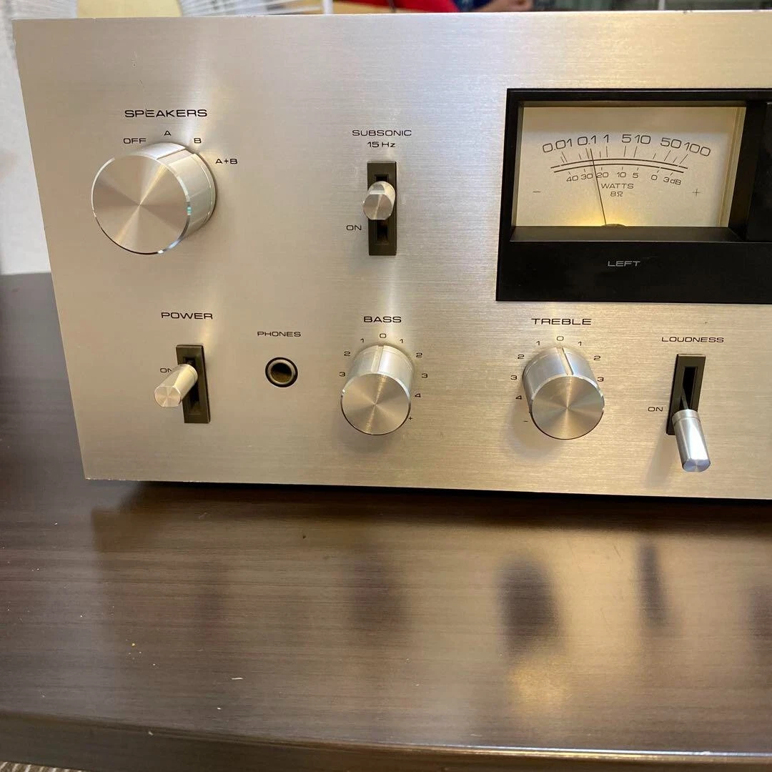 Pioneer SA-7600II Integrated Amplifier Good Condition From Japan (Silver)