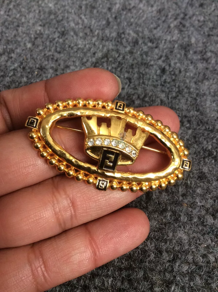 Fendi brooch pin sale