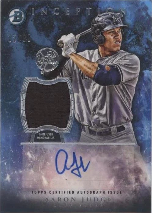 2016 Bowman Inception - Aaron Judge #IAR-AJ for sale | eBay