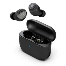 JLab Go Air Pop True Wireless Bluetooth Earbuds + Charging Case Sweat Resistance