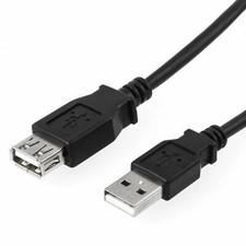 Image of NEW USB EXTENSION Cable Lead A Male To Female High Speed 2.0 1m 2m 3m 5m 10m lot