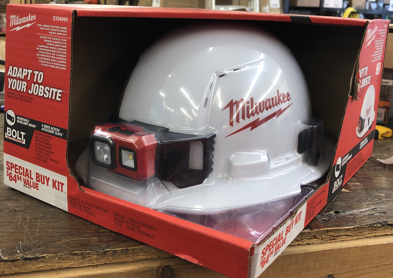 450 Lumen Spot/Flood LED Headlamp 