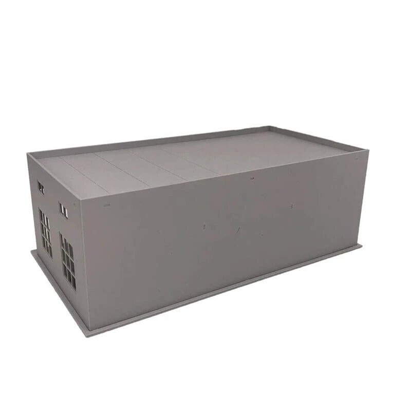 Miniatures 3-stall Large Garage 1:64 S Scale Kits Locomotive For Trucks /cars - Image 3 of 4