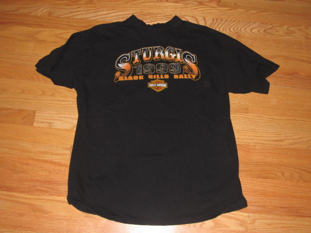 90'S ONEITA STURGIS BLACK HILLS RALLY 98 Motorcycle Bike T-shirt Made in USA Men's M /eaa454137