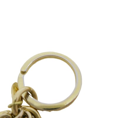 Auth LOUIS VUITTON Charm Portoclet Twist Line Stone Bag Charm