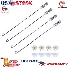 4 Pack W10780048 Washer Suspension Rod Kit For Whirlpool For Kenmore For Maytag