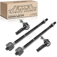 4Pcs Tie Rod End for Chevrolet Trax Buick Encore 2013-2022 Front Inner & Outer