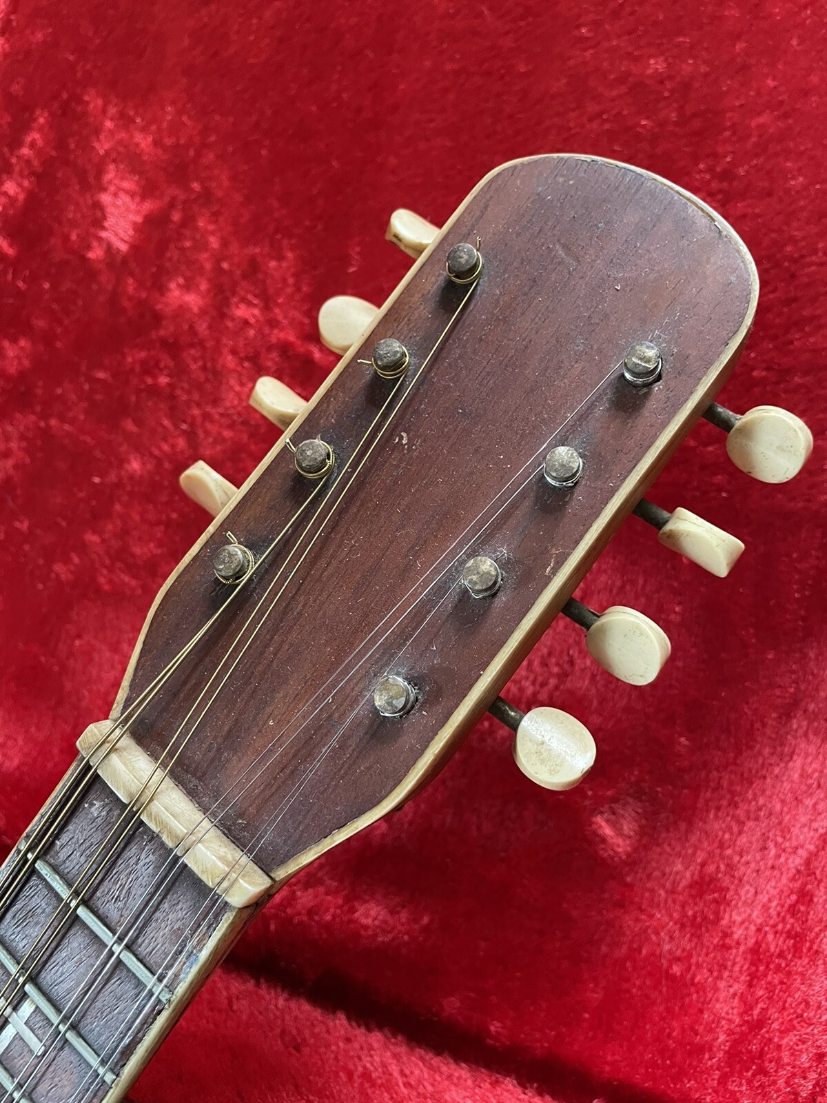 Handmade Garage Build Carved Top Mandolin Super Wide Nut / String