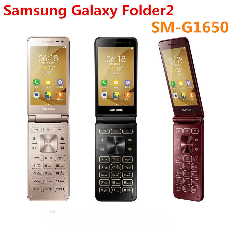 Samsung Galaxy Folder 2 SM-G1650 16G Android Dual SIM 4G LTE Flip