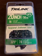 CHAINSAW CHAIN 20" .325" 78 drive links .05ga 3/16" TriLink MC78 NEW! 75078TK