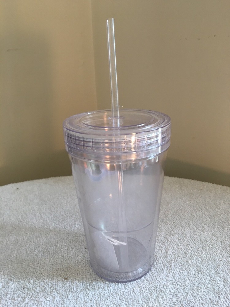 Equestrian Tumbler with Lid and Straw - Horse Shoe Design