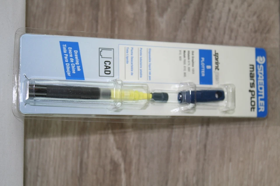 STAEDTLER Mars Plot Sprint Pen Film B Plotter Pens 0.35mm Black 727B CAD - Image 4 of 4
