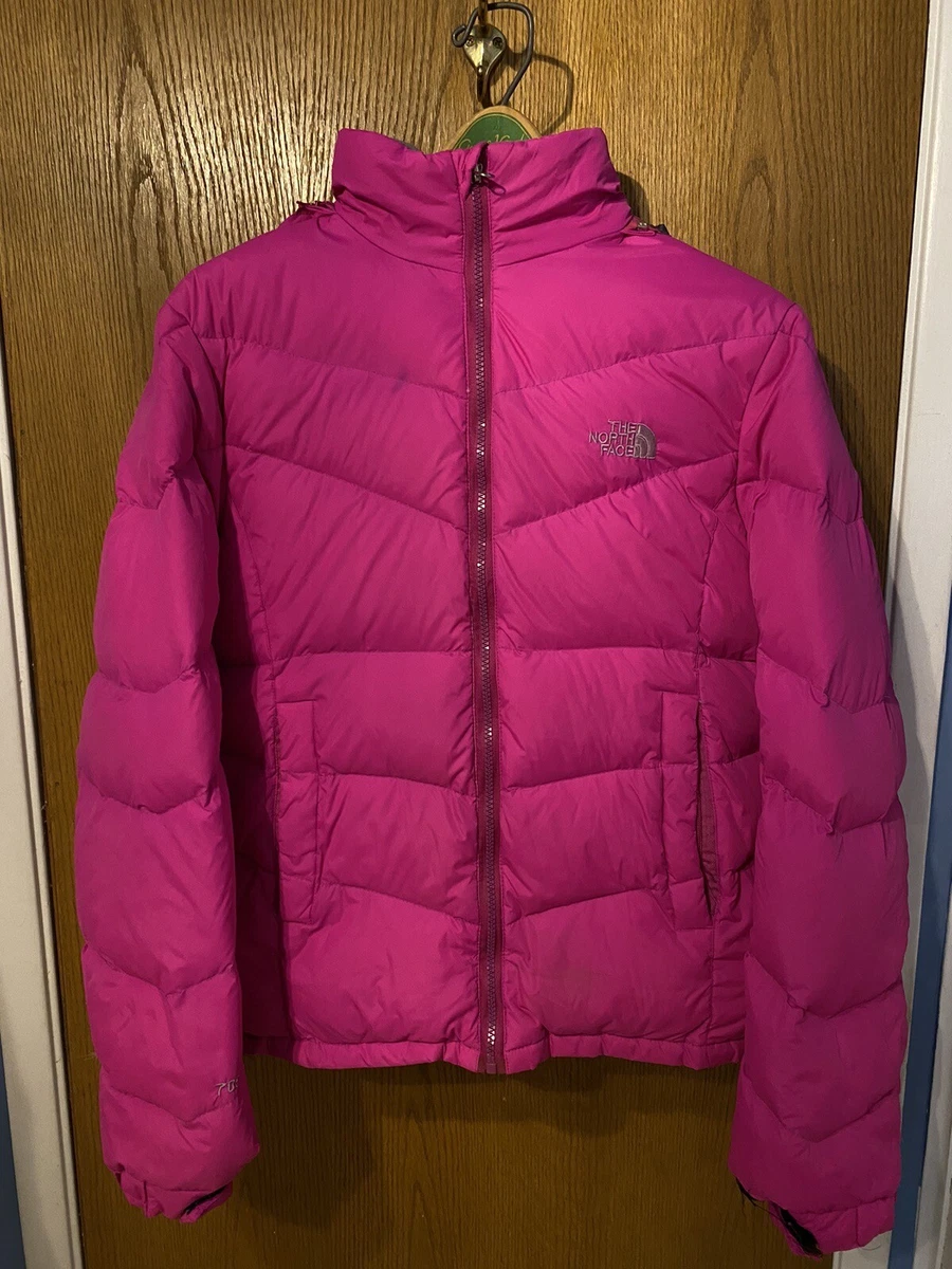 The North Face 700 Down Puffer Girls XXL Pink Winter Jacket Coat