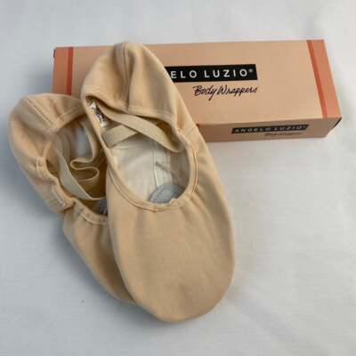 Angelo Luzio By Body Wrappers Canvas Ballet Shoes NEW