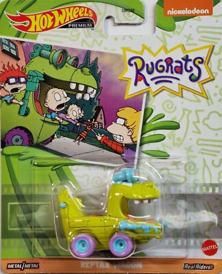 Hot Wheels Premium RUGRATS REPTAR WAGON nickelodeon RETRO ENTERTAINMENT