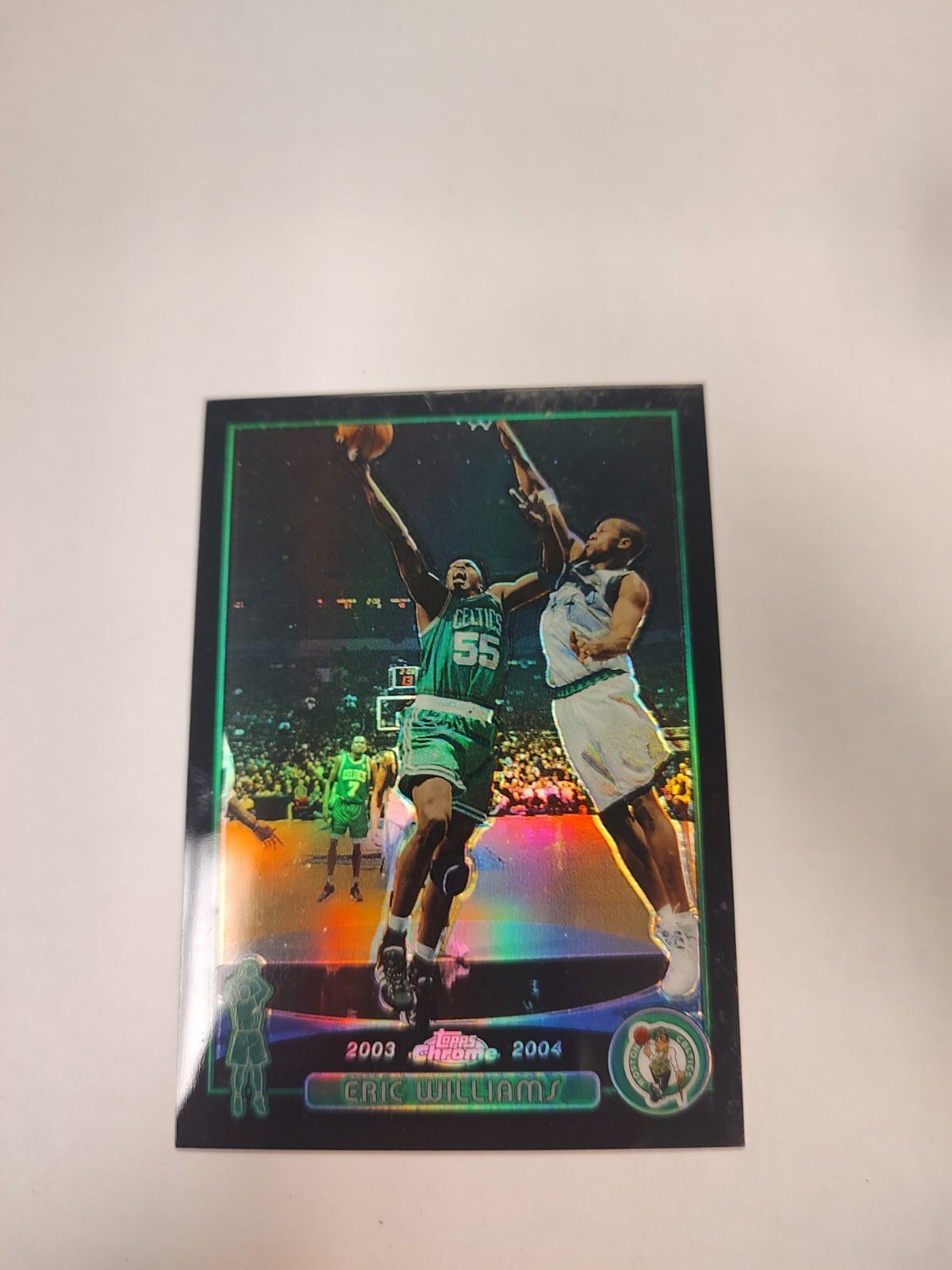 2003-04 Topps Chrome Black Refractor Eric Williams #96 /500 (PWE)