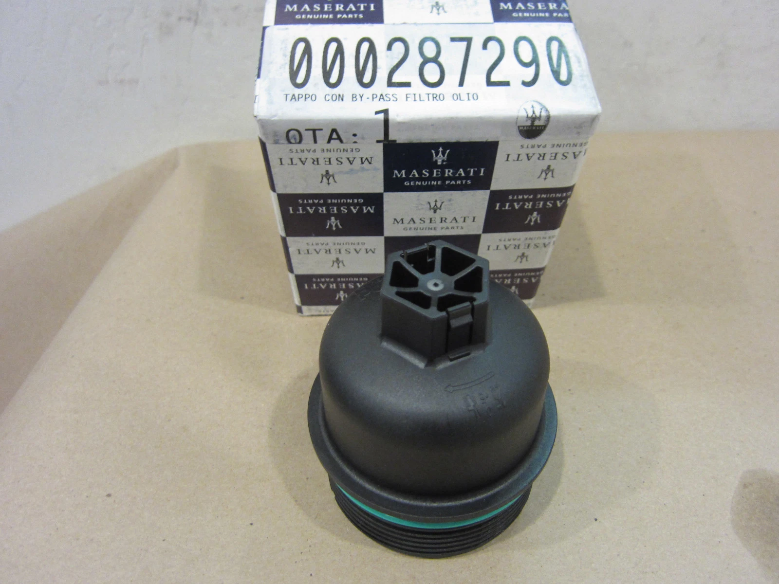 Cubierta de filtro de aceite para Maserati Ghibli (N/P 287290)