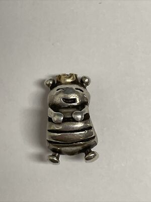 Pandora 925 Charm Bienenkönigin im Ruhestand mit Goldkrone