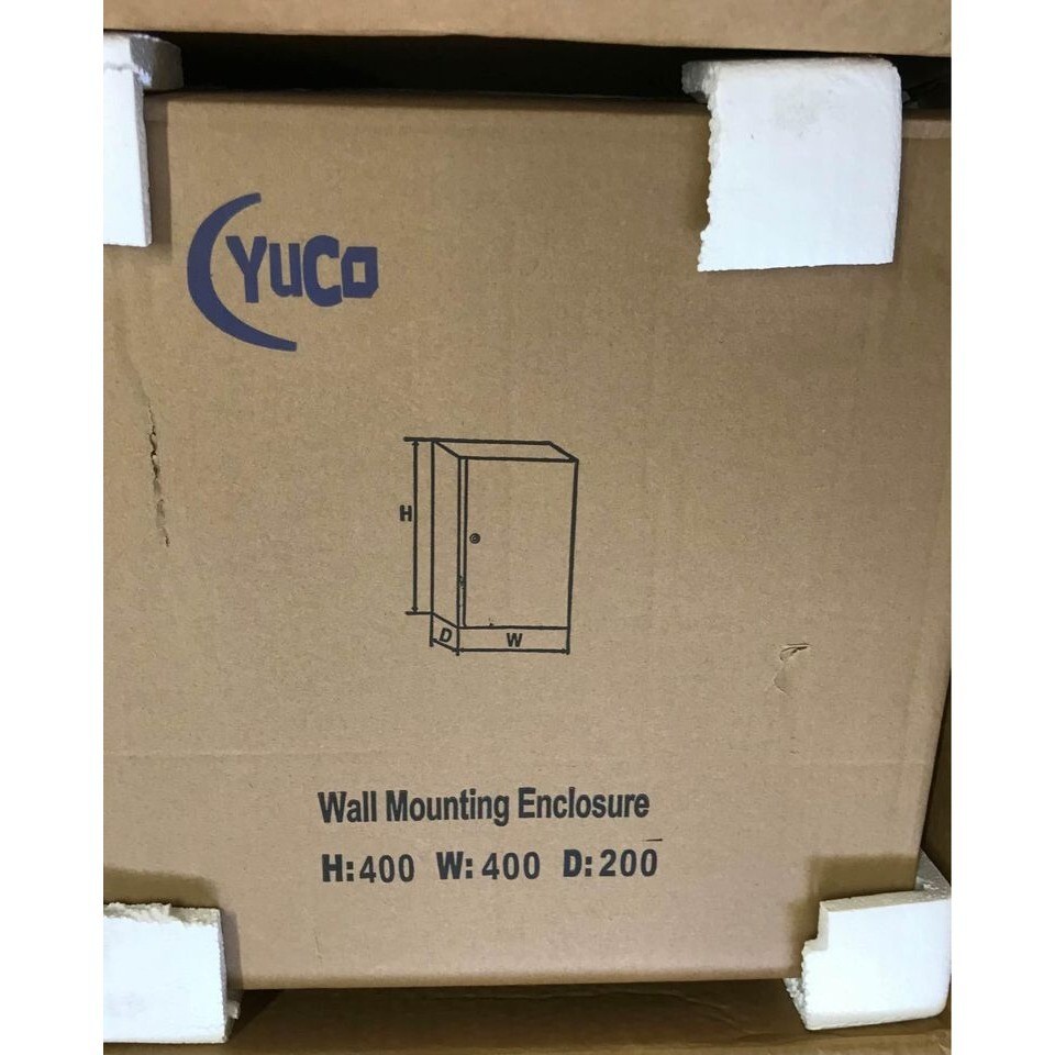 IP66 Enclosure, UL Certified, 16 Gauge, Single Door Hinge Cover YC-16X16X8-UL