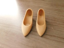 Franklin Mint Beige High Heels For Franklin Mint Princess Diana Vinyl Doll