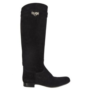 hermes suede boots