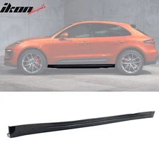 Fits 15-22 Porsche Macan Sports Style PU Unpainted Side Skirts Diffuser Panel