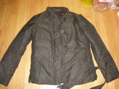 MaxMara Max Mara Woman's US Size 8 Brown with Belt EUC Puffer Reversible