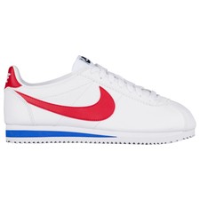 nike cortez red white blue womens