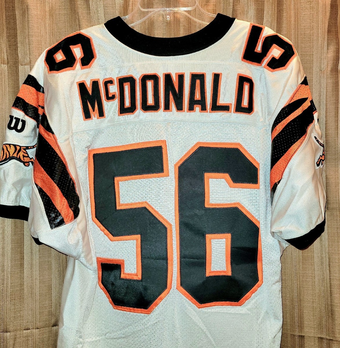 Vintage Game Jersey Cincinnati Bengals #56 McDonald | eBay Vintage Game Jersey Cincinnati Bengals #56 McDonald | eBay