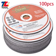 100-Pack 6"x7/8" Cut-off Wheel - Metal & Stainless Steel Cutting Discs