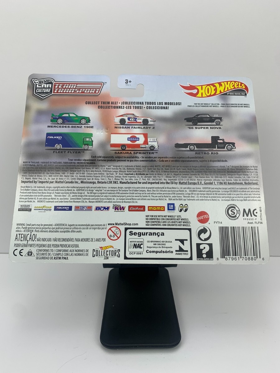 Hot Wheels Premium Team Transport Nissan Fairlady Z & Sakura
