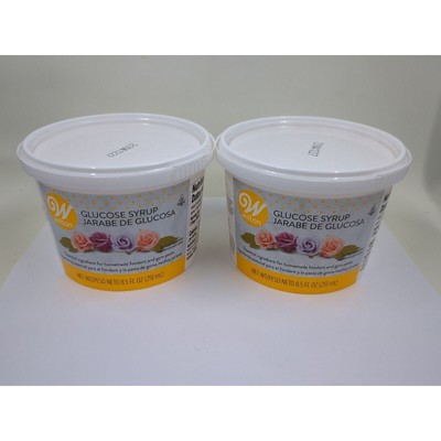 Wilton Glucose Syrup for Fondant & Gum Paste 8.5 oz New Sealed Set Of 2 Tubs