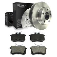 Bremsscheiben 255mm Bremsbeläge hinten für Audi A6 C5 4B2 Avant 4B5 Allroad 4BH