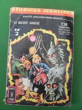bd  ETRANGES AVENTURES  petit format illustré   N°2  AREDIT  1966 Rare