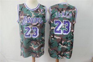 camo lakers jersey