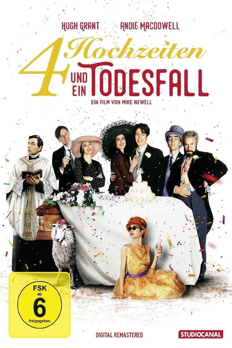 Vier Hochzeiten und ein Todesfall (DVD) Grant Hugh McDowell Andie Scott-Thomas